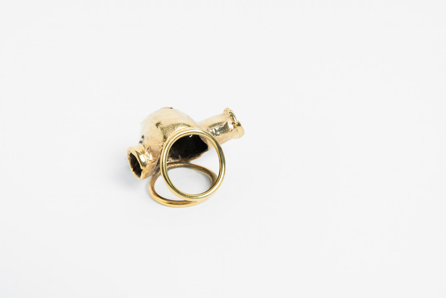Raw Cannon Ring