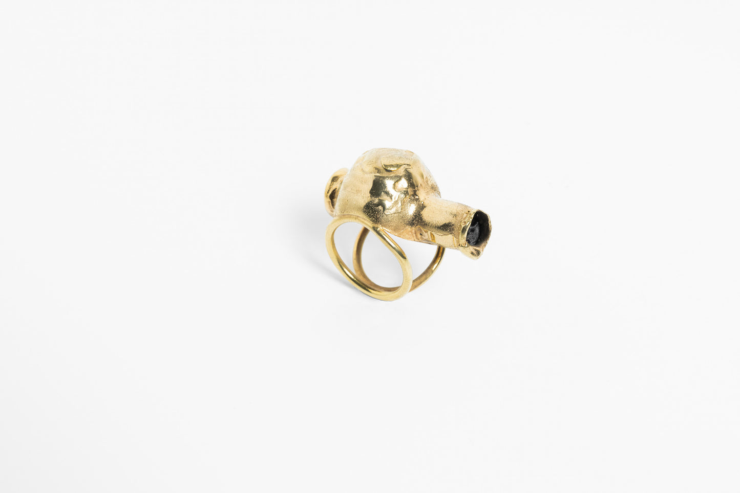 Raw Cannon Ring