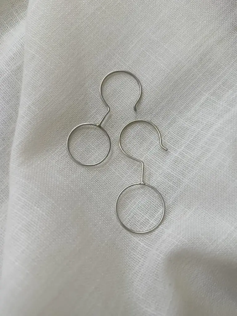 [EA09] 2x Circle Earrings