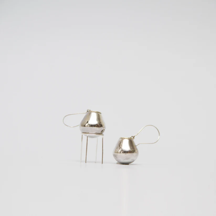 [EA45] Bubble Form Earrings