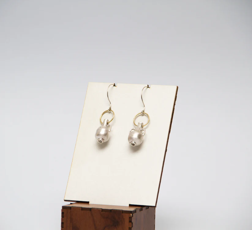 [EA22] Mini Bottle Drop Earrings (Gold Plated)