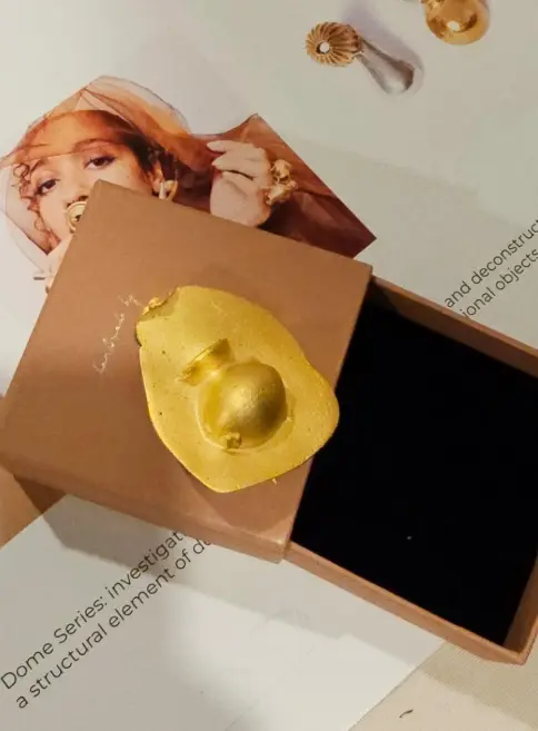 [BRH2] Relic Brooch (Gold Plated)