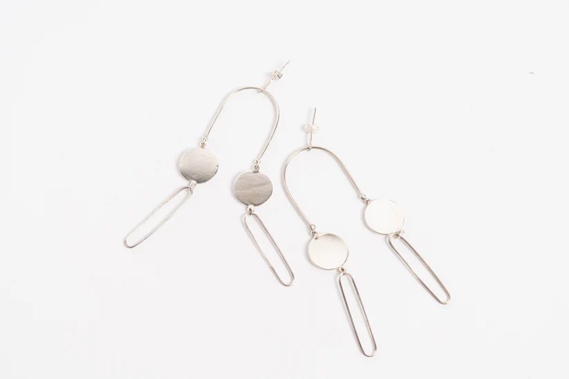 Oval Outline Earrings