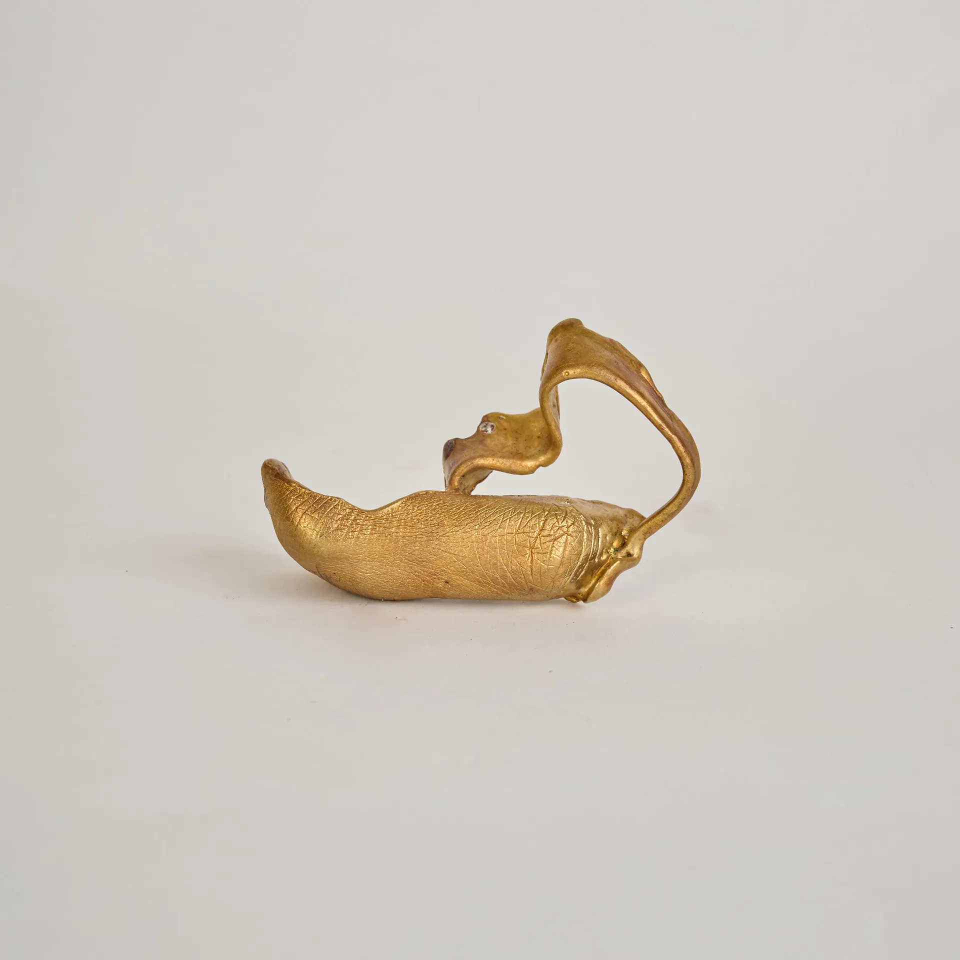 Brass Knob - Finger Drawing