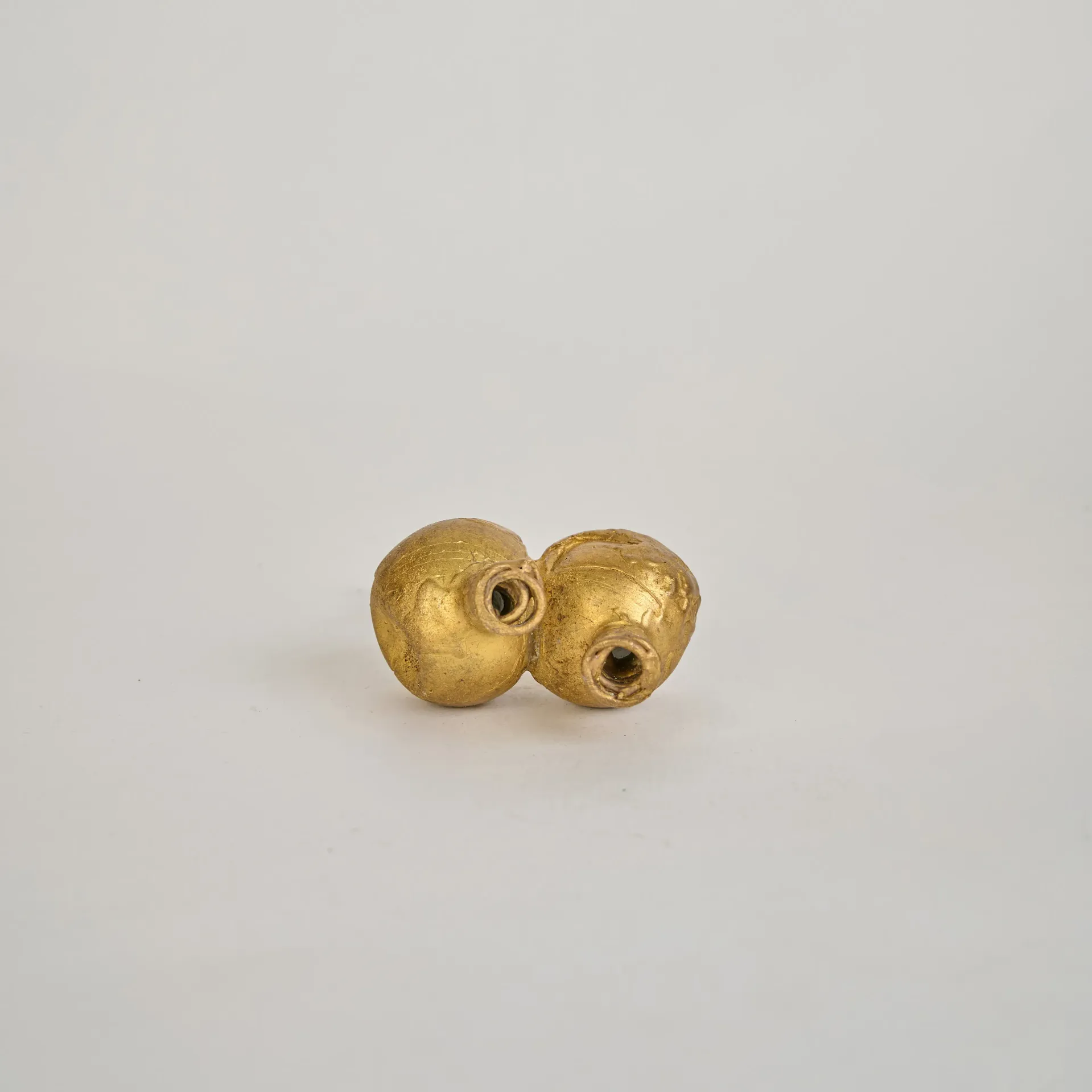 Brass Knob - Double Form