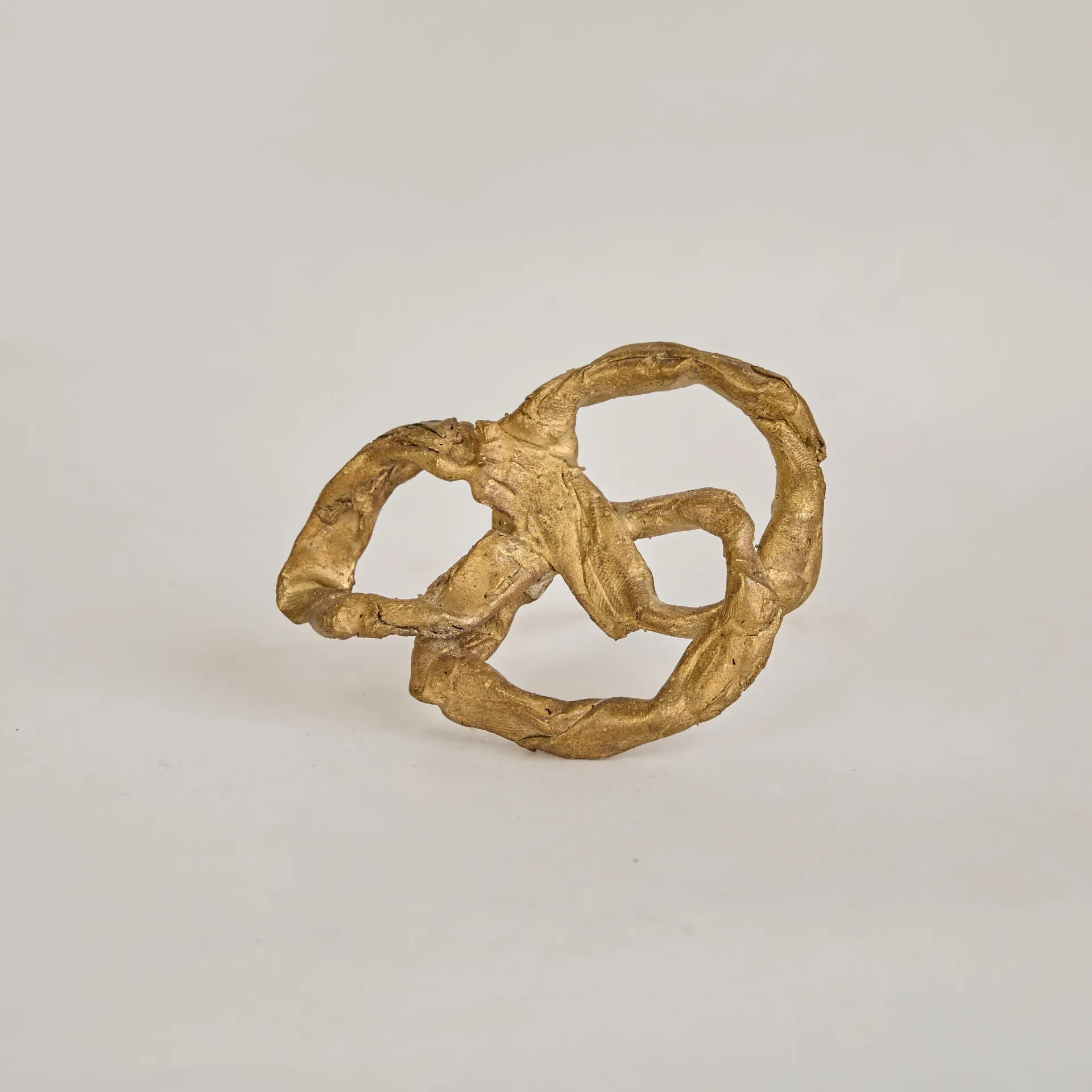 Brass Knob - Triple Circle