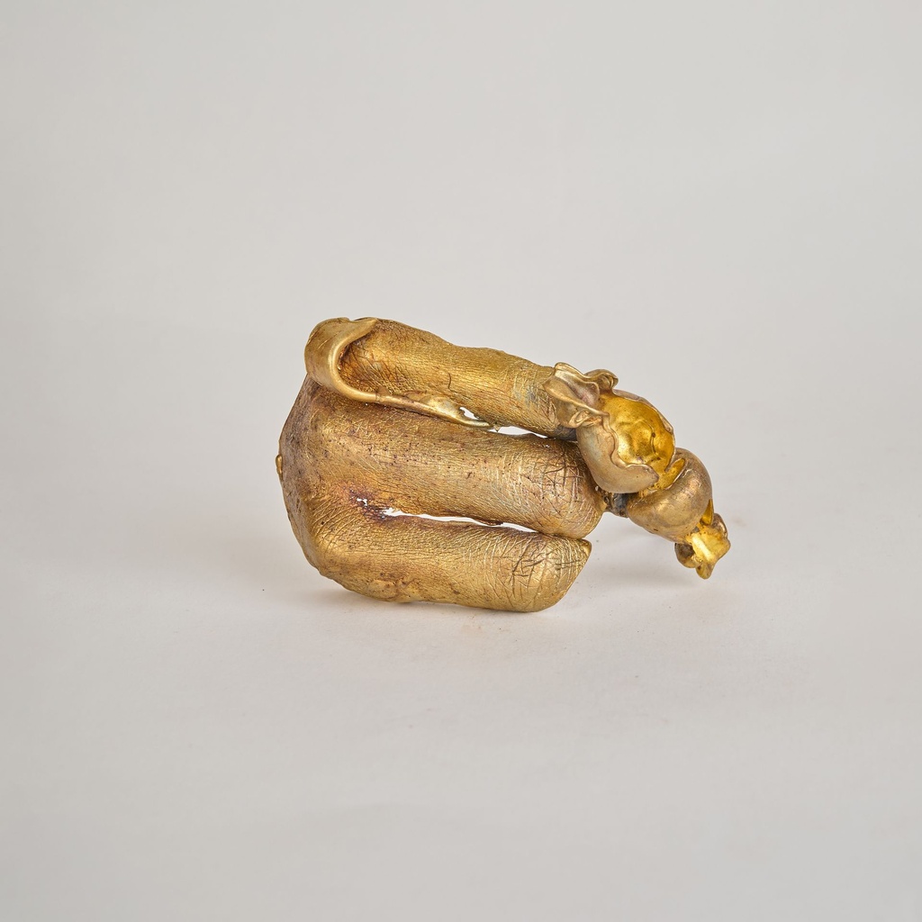 Brass Knob - Giving Hand